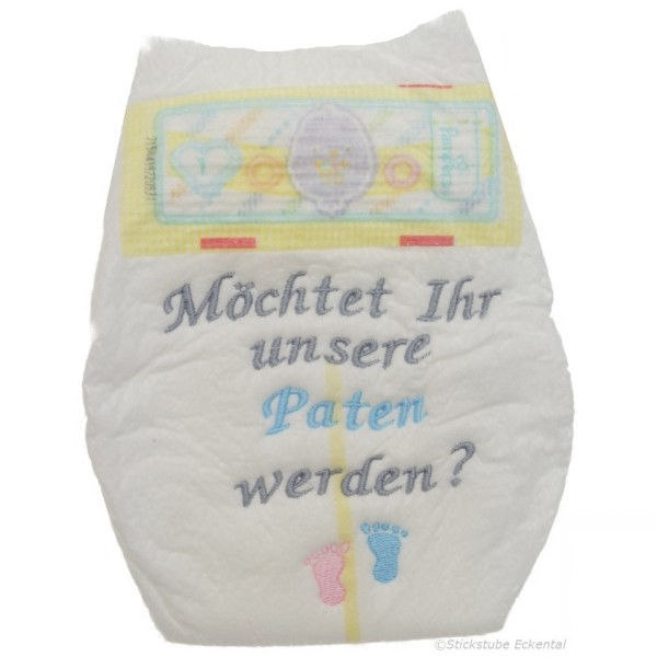 Windel Taufe Paten